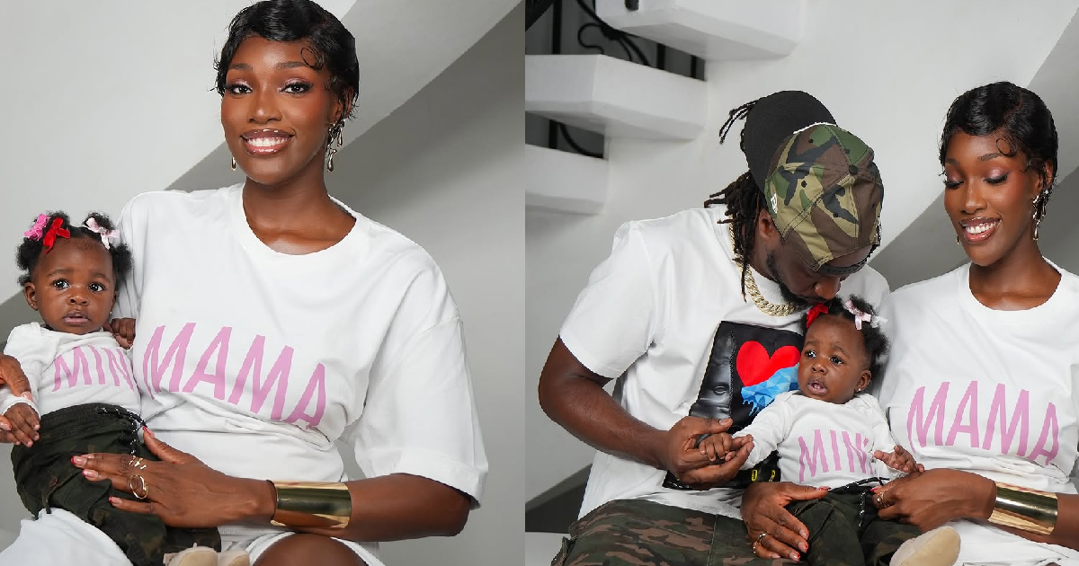 Paul Okoye’s partner, Ivy Ifeoma, celebrates their daughter as she turns six months old (IMAGES)