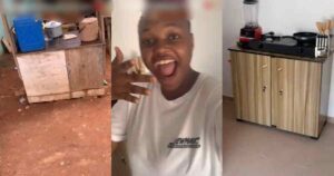 Food vendor shows off her business growth as she transforms from a roadside vendor to a shop owner (WATCH)